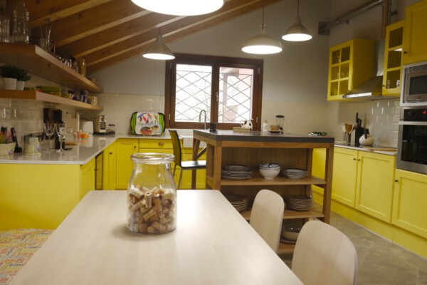 Una cocina para una casa del campo
